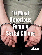 Since men perpetrate about 90% of the world�s homicides, it makes sense that nearly all of history�s most notorious serial killers are men. But they do have a small number of counterparts, and they are just as deadly. We look at some of the most horrifyingly ruthless female serial killers ever. Many used arsenic as their deadly weapon, and some killed over 100 people. Here�s a list of the 10 most famous female serial killers..